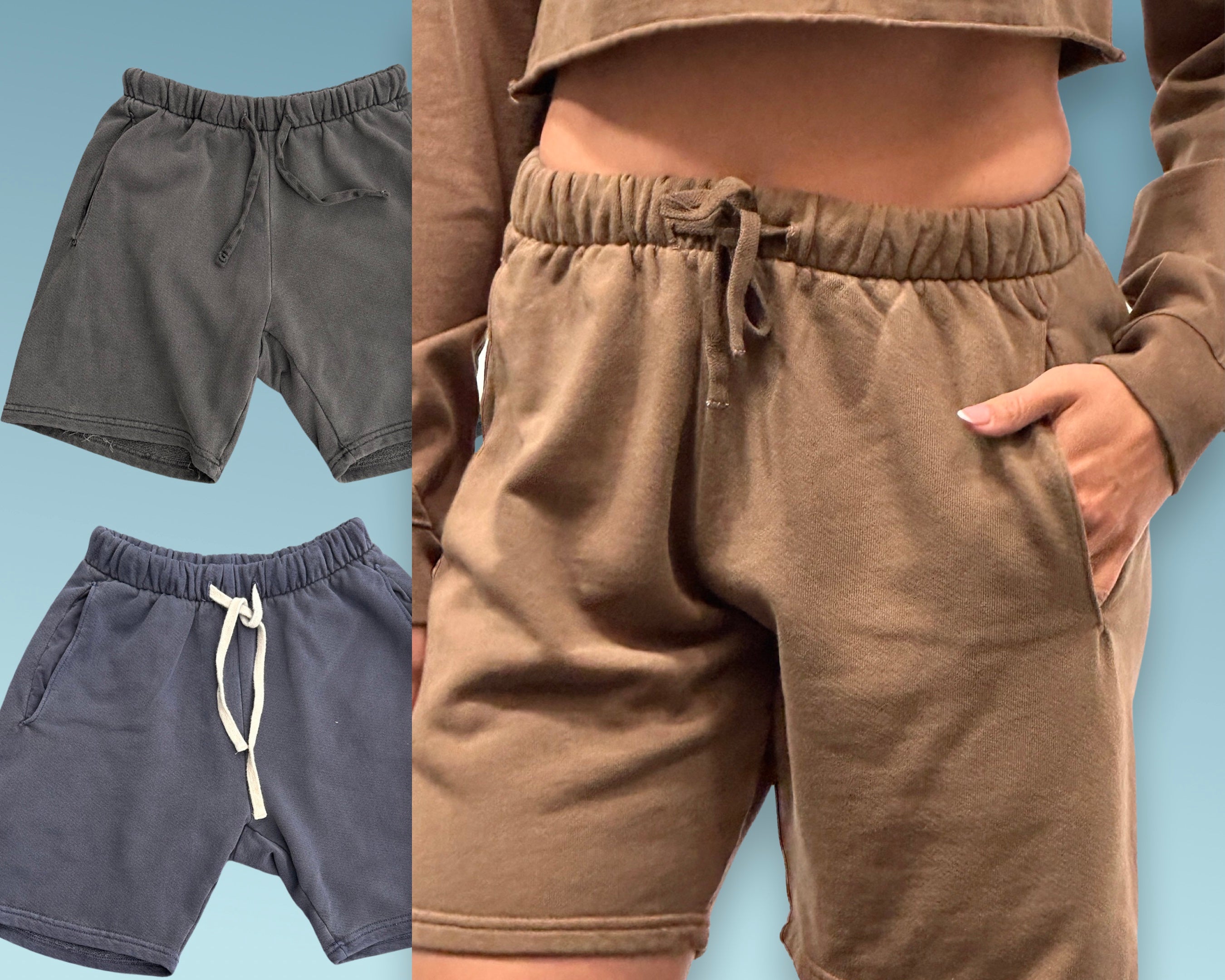 Organic Pique Pull-On Short