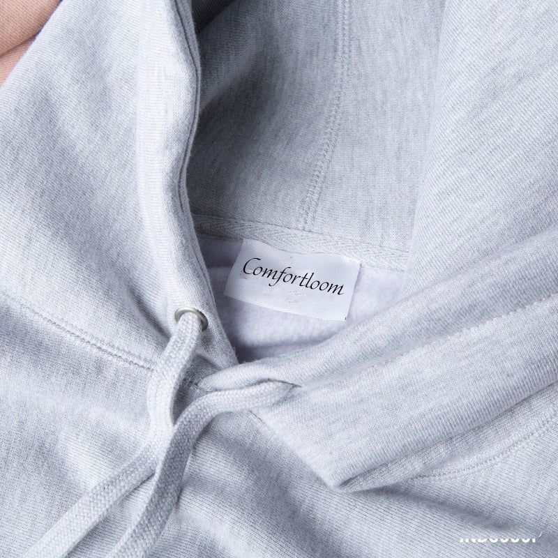 Legend - Men's Premium 450GM Heavyweight Cross-Grain Hoodie Grey Heather