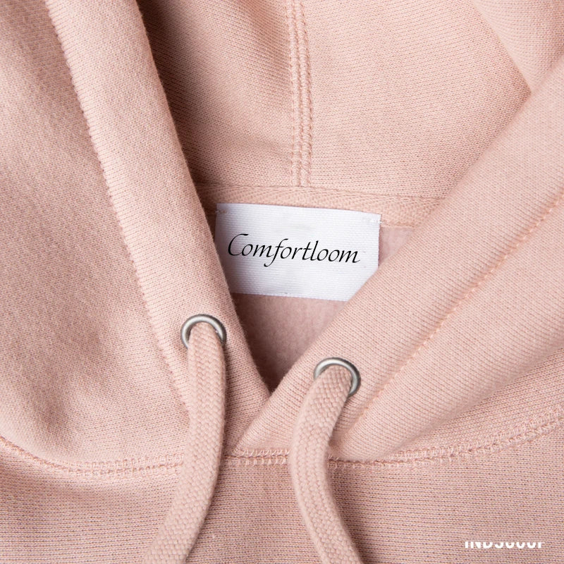 Legend - Men's Premium 450GM Heavyweight Cross-Grain Hoodie Dusty Pink