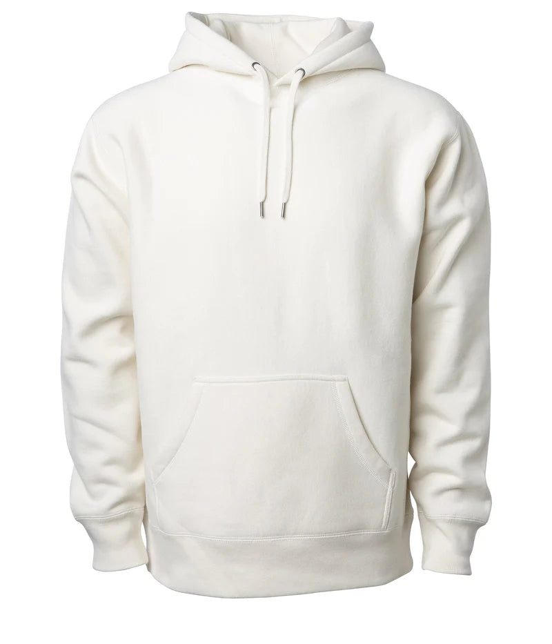Legend - Men's Premium 450GM Heavyweight Cross-Grain Hoodie Bone