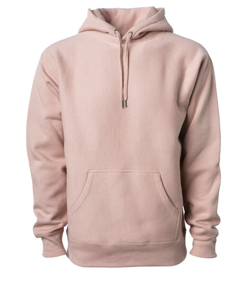 Legend - Men's Premium 450GM Heavyweight Cross-Grain Hoodie Dusty Pink