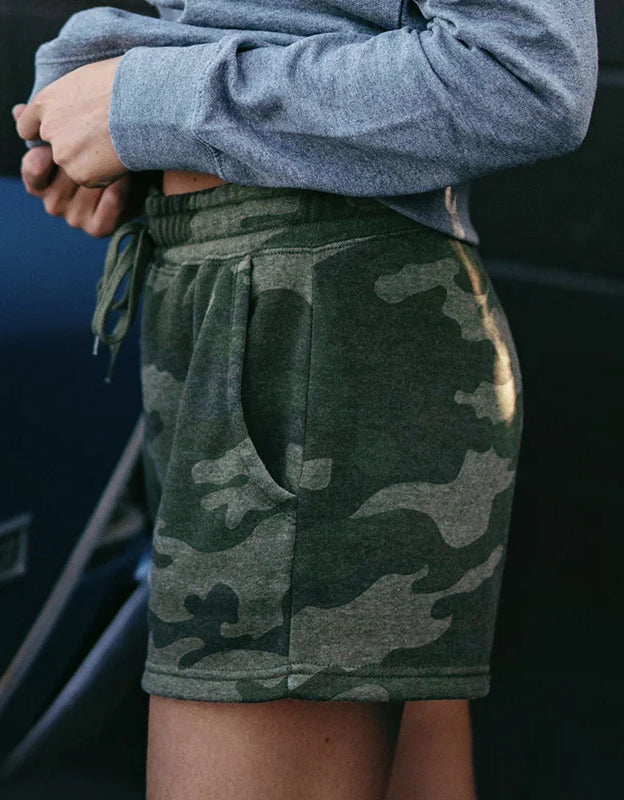 Women's California Wave Wash Short Forest Camo
