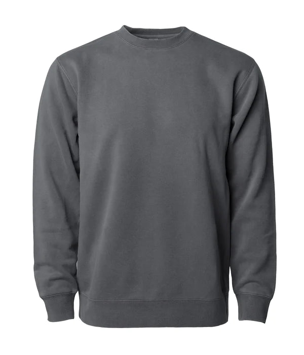 Unisex Midweight Pigment Dyed Crew Neck Pigment Sage