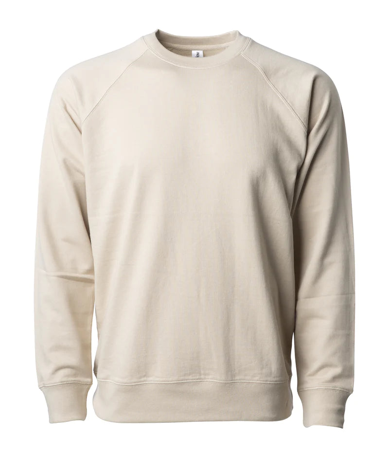 Unisex Lightweight Loopback Terry Crew Send