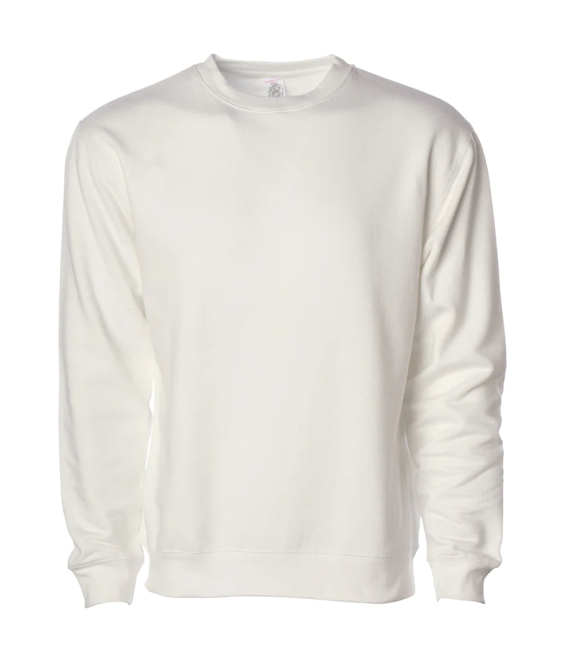 Midweight crew neck sweatshirt Bone