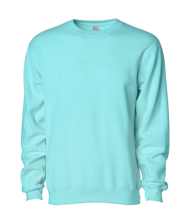 Midweight crew neck sweatshirt Mint