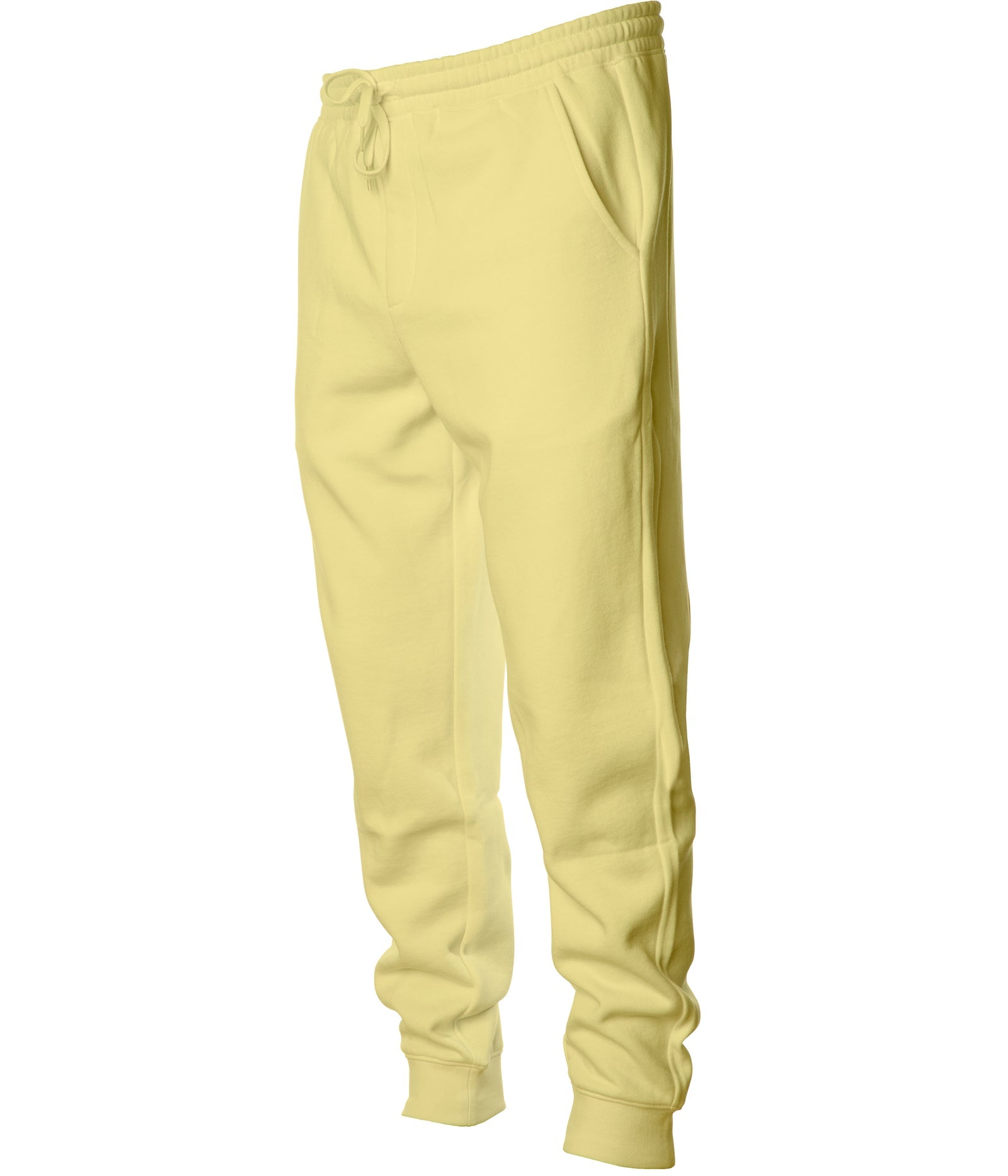 Midweight Fleece Jogger Pant Light Yellow