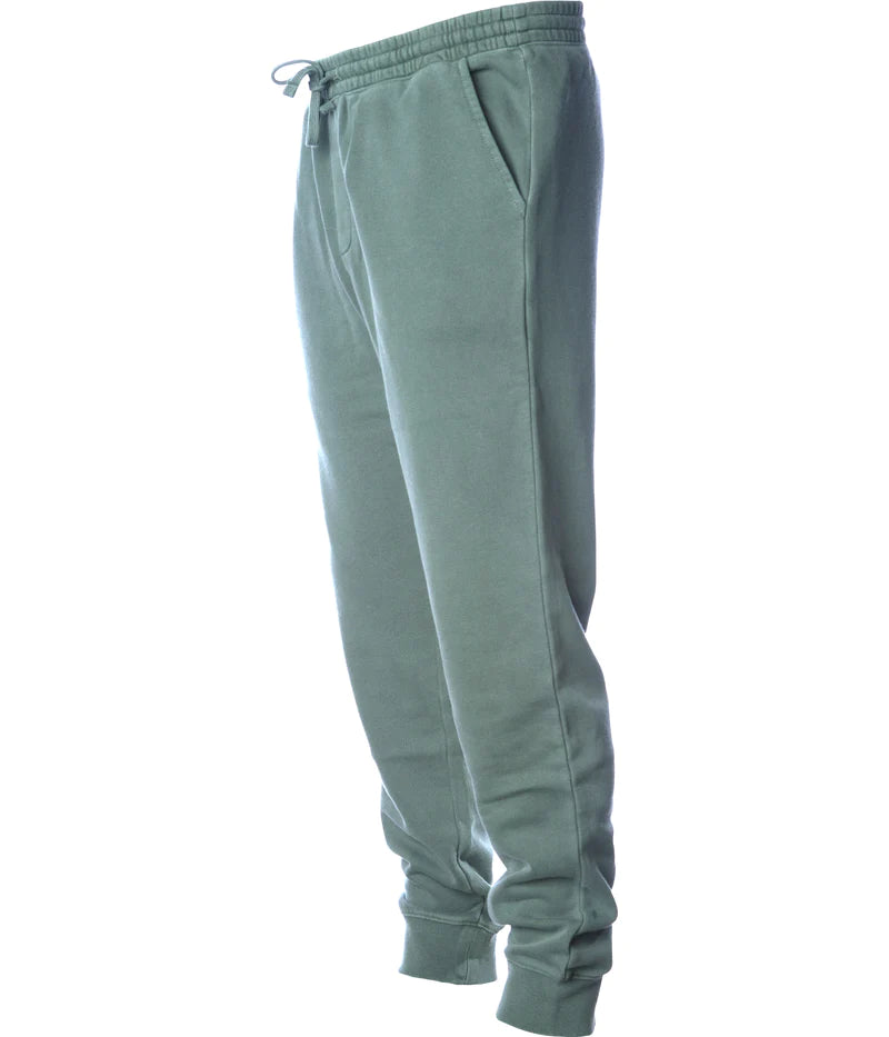 Pigment dyed fleece pant