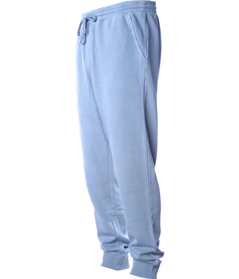 Pigment dyed fleece pant Pigment Light Blue