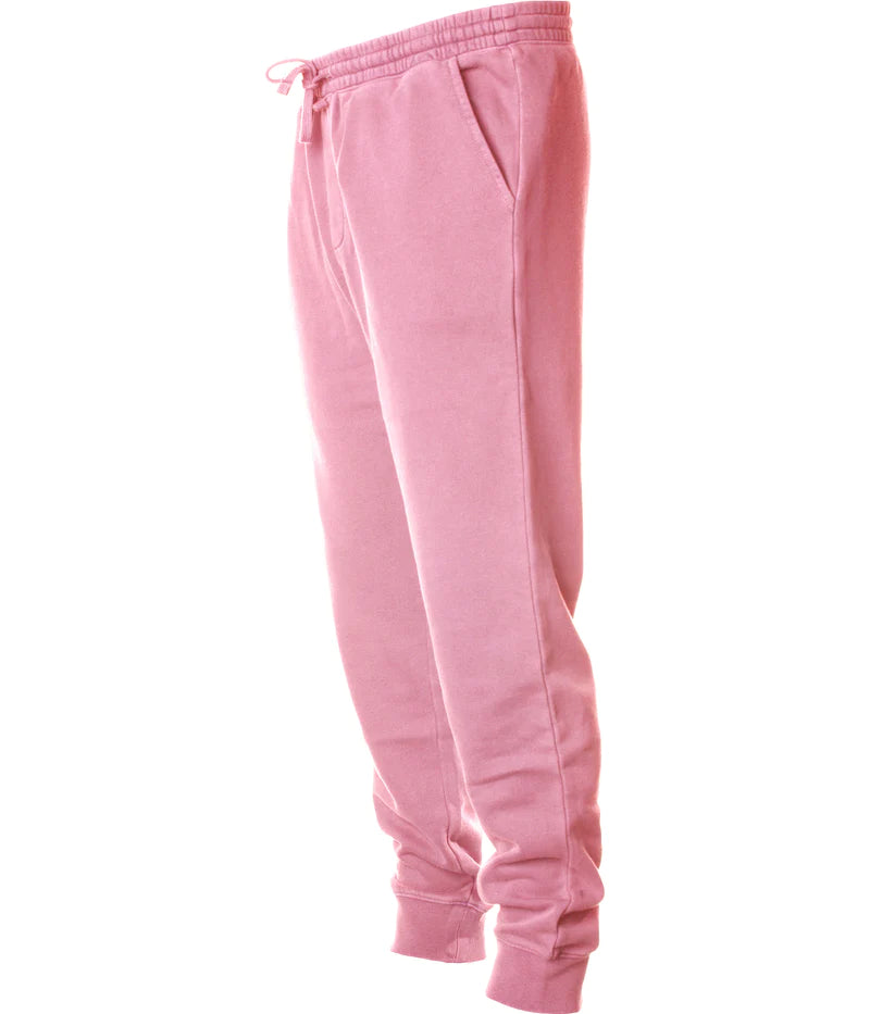 Pigment dyed fleece pant Pigment Pink