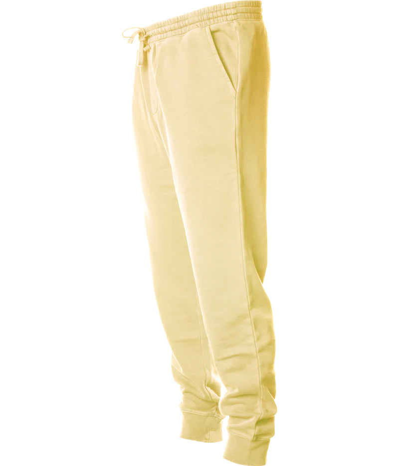 Pigment dyed fleece pant Pigment Yellow