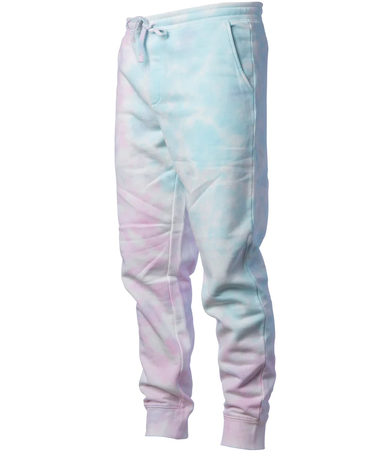 Men's tie dye fleece pant Tie Dye Sunset