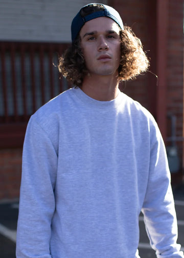 Midweight crew neck sweatshirt